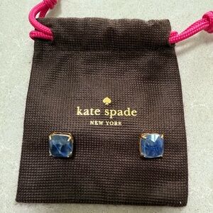 Kate Spade Blue Post Earrings